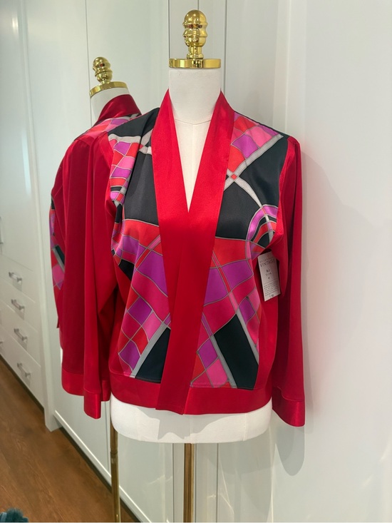 Vintage Jackets & Blazers - Vintage silk jacket